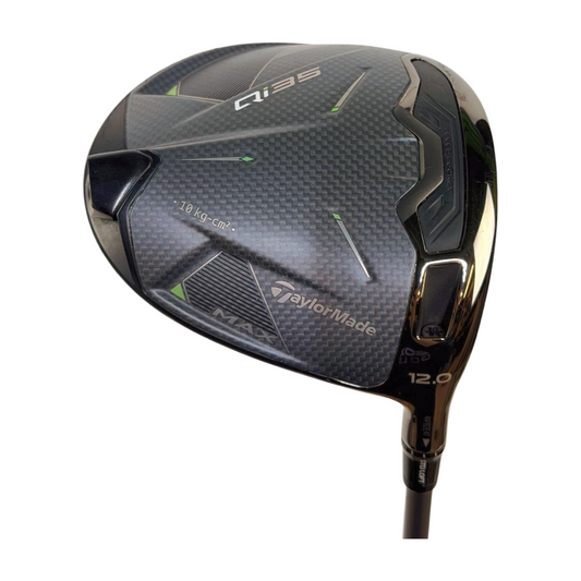 TAYLORMADE QI35 MAX DRIVER 12° REGULAR FLEX RH 45.5”