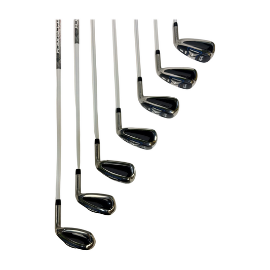 TOUR EDGE HOT LAUNCH E524 IRON WOOD SET 5-PW AW LADIES FLEX RH