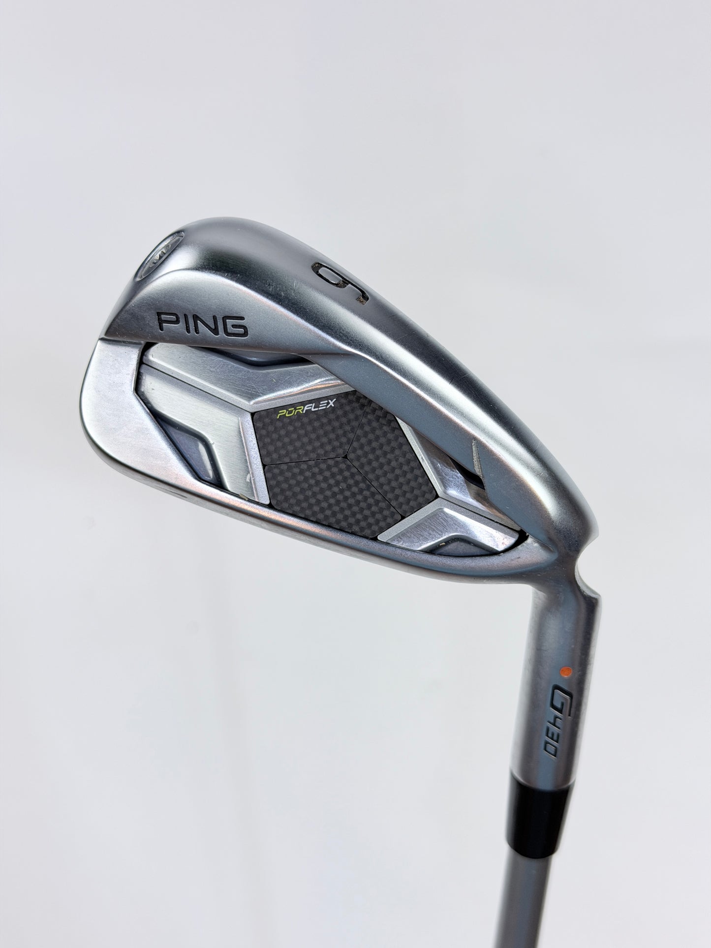 PING G430 ORANGE DOT 6 IRON SENIOR FLEX RH 37.5”