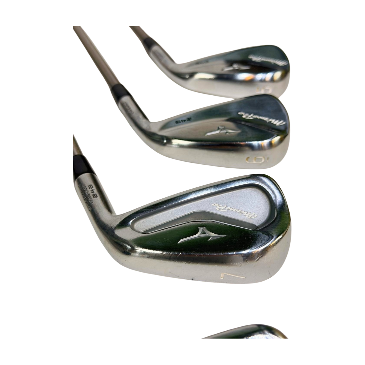MIZUNO PRO 245/243 COMBO IRON SET 5-PW STEELFIBER S FLEX RH