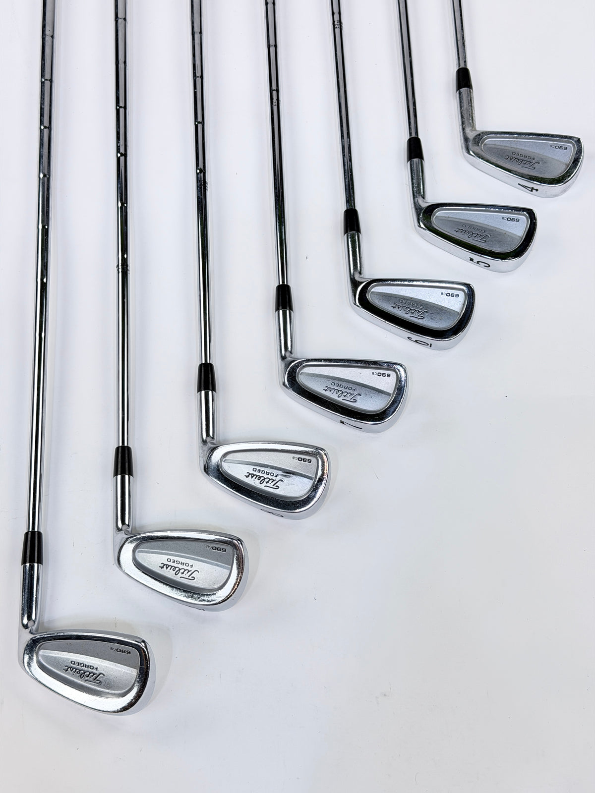 TITLEIST 690 CB IRON SET 4-PW R FLEX RH -.25”