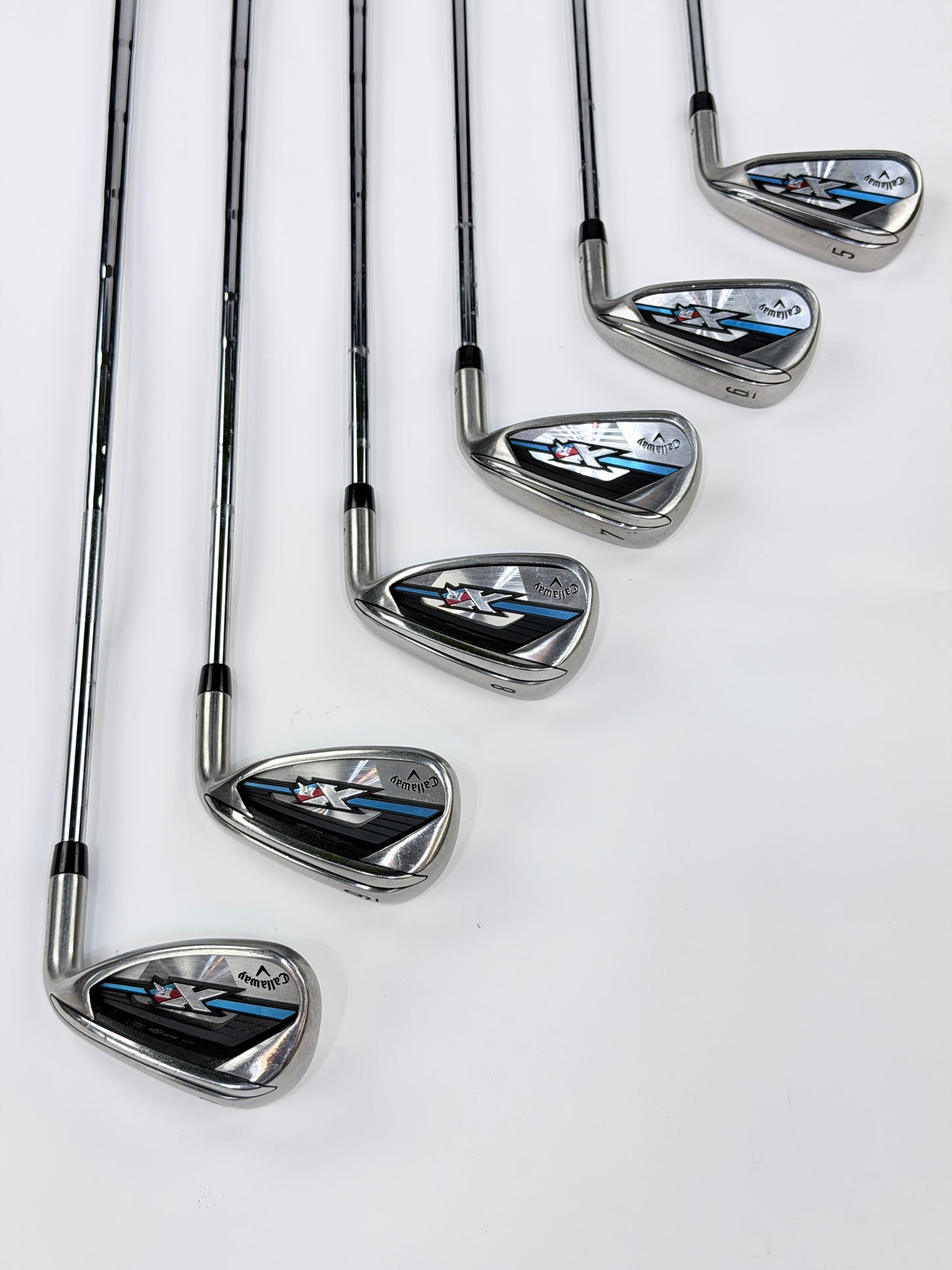 CALLAWAY XR IRON SET 5-PW R FLEX RH +.25”