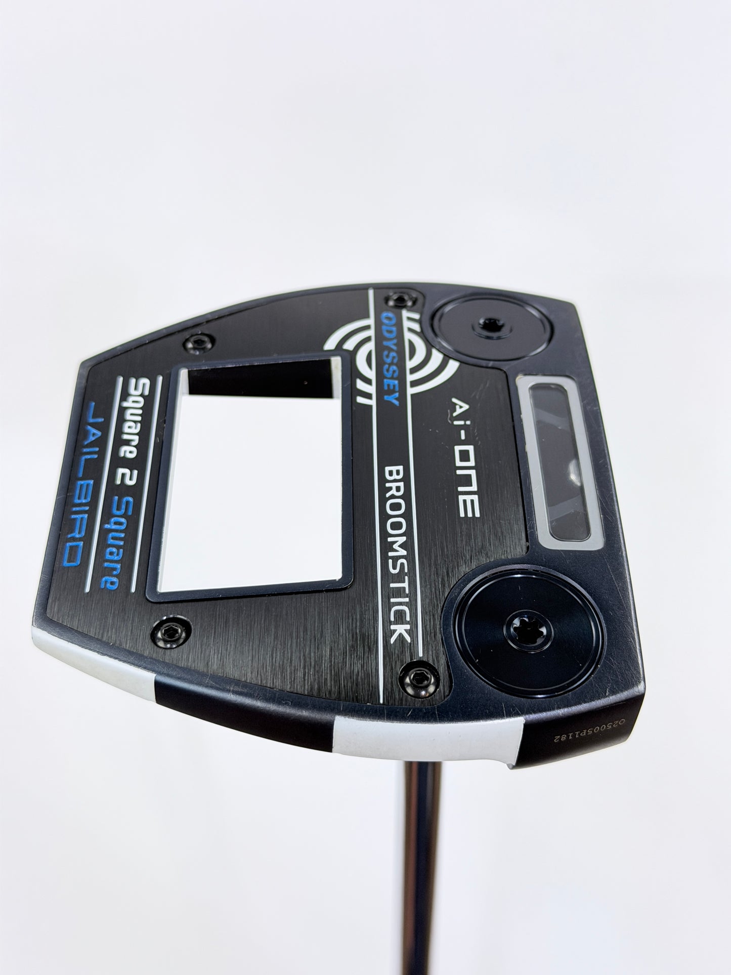 ODYSSEY SQUARE 2 SQUARE JAILBIRD BROOMSTICK PUTTER RH 48”