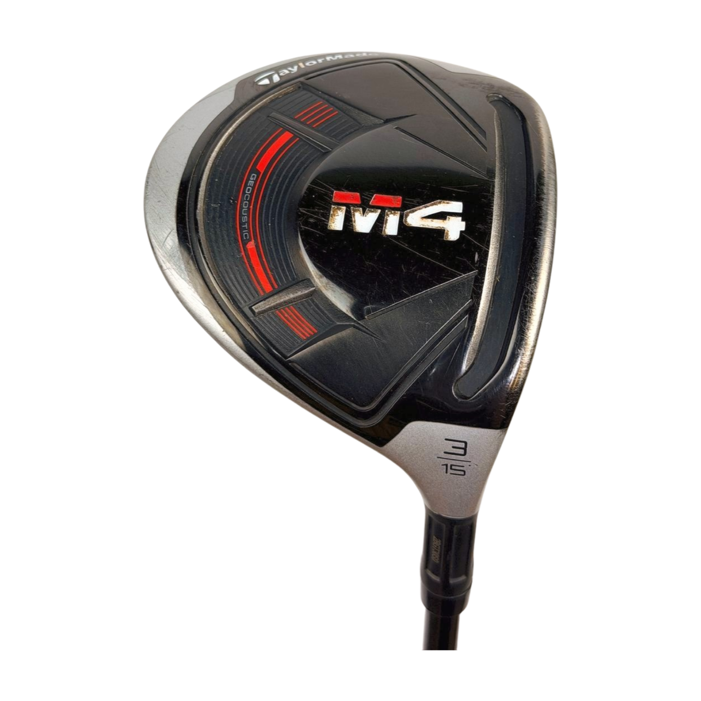 TAYLORMADE M4 FAIRWAY 3 WOOD 15° S FLEX RH 43”