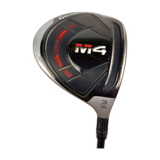 TAYLORMADE M4 FAIRWAY 3 WOOD 15° S FLEX RH 43”