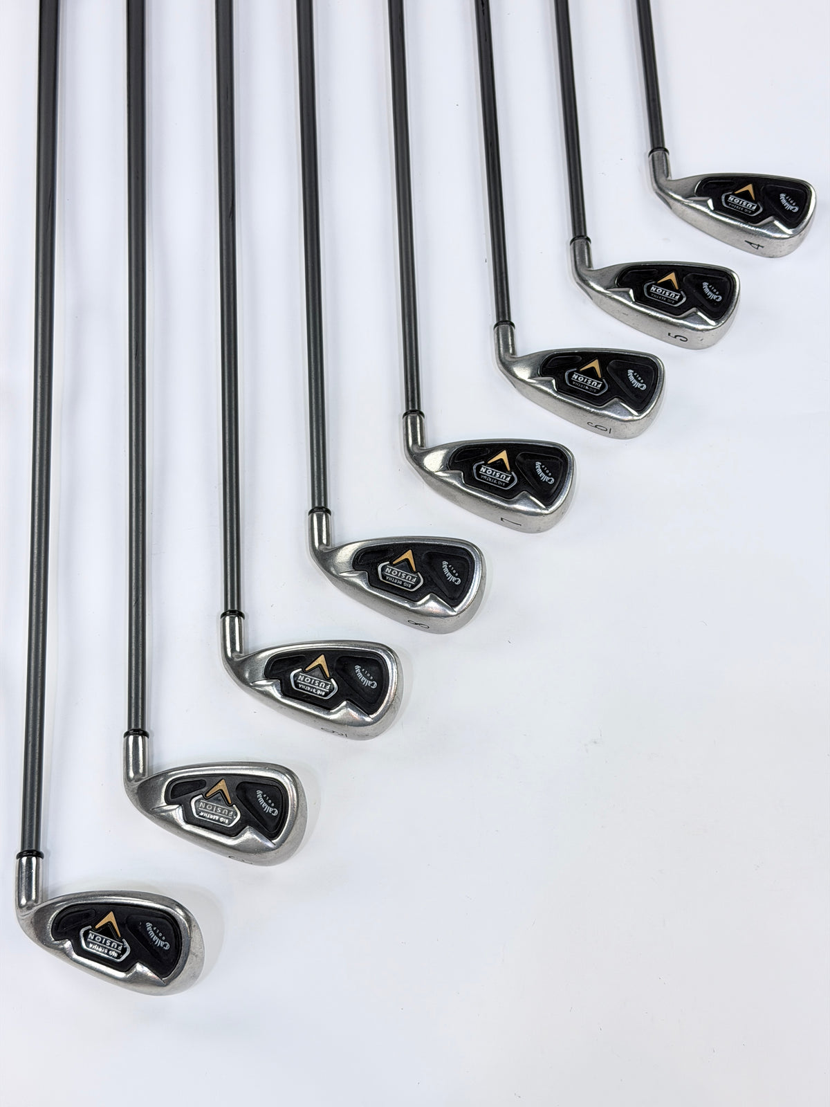 CALLAWAY BIG BERTHA FUSION IRON SET 4-PW SW LIGHT FLEX RH -.5”