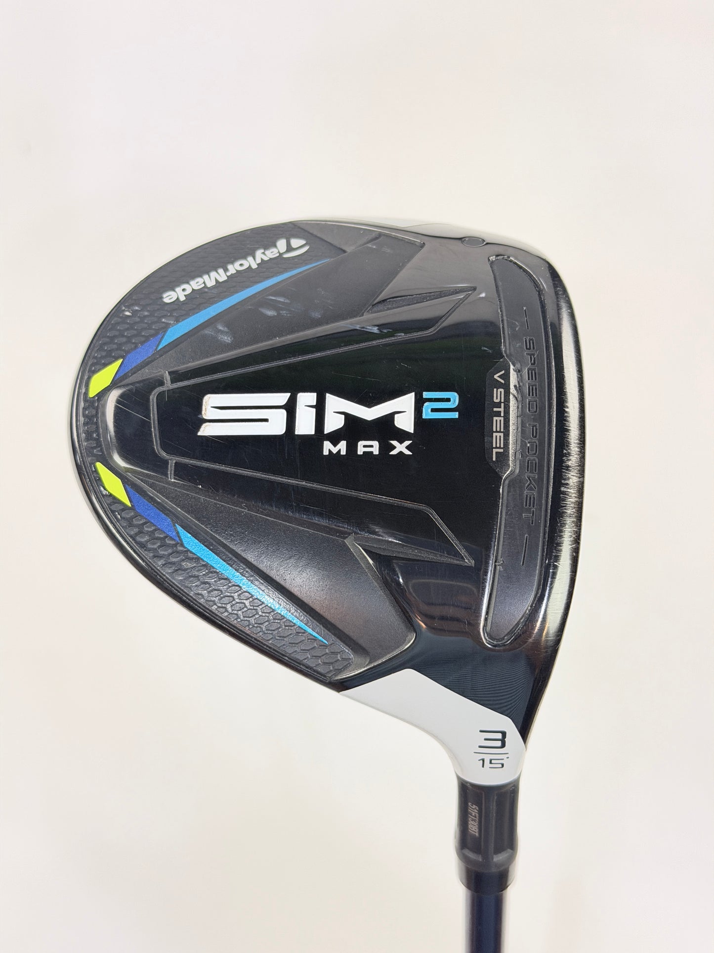 TAYLORMADE SIM2 MAX 3 WOOD 15° R FLEX RH 43”