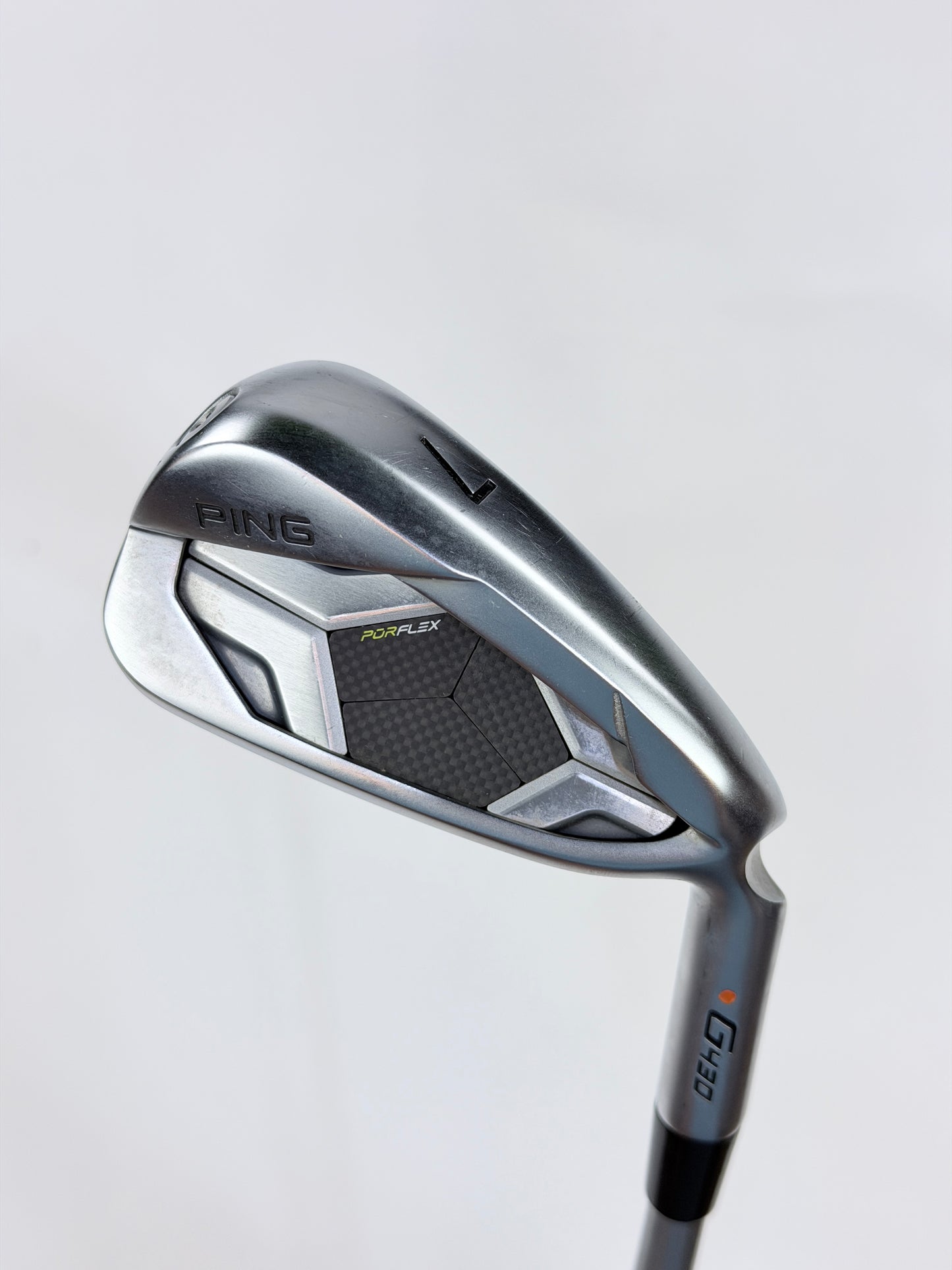 PING G430 ORANGE DOT 7 IRON SENIOR FLEX RH 37”