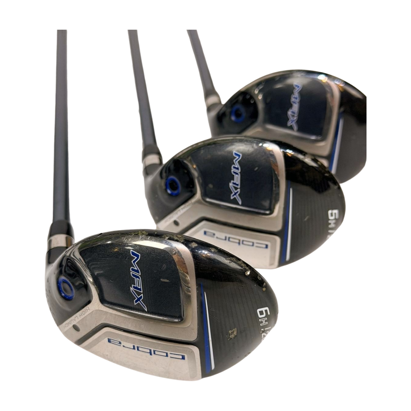 COBRA MAX HYBRID IRON COMBO SET 4 PW GW R FLEX RIGHT HAND