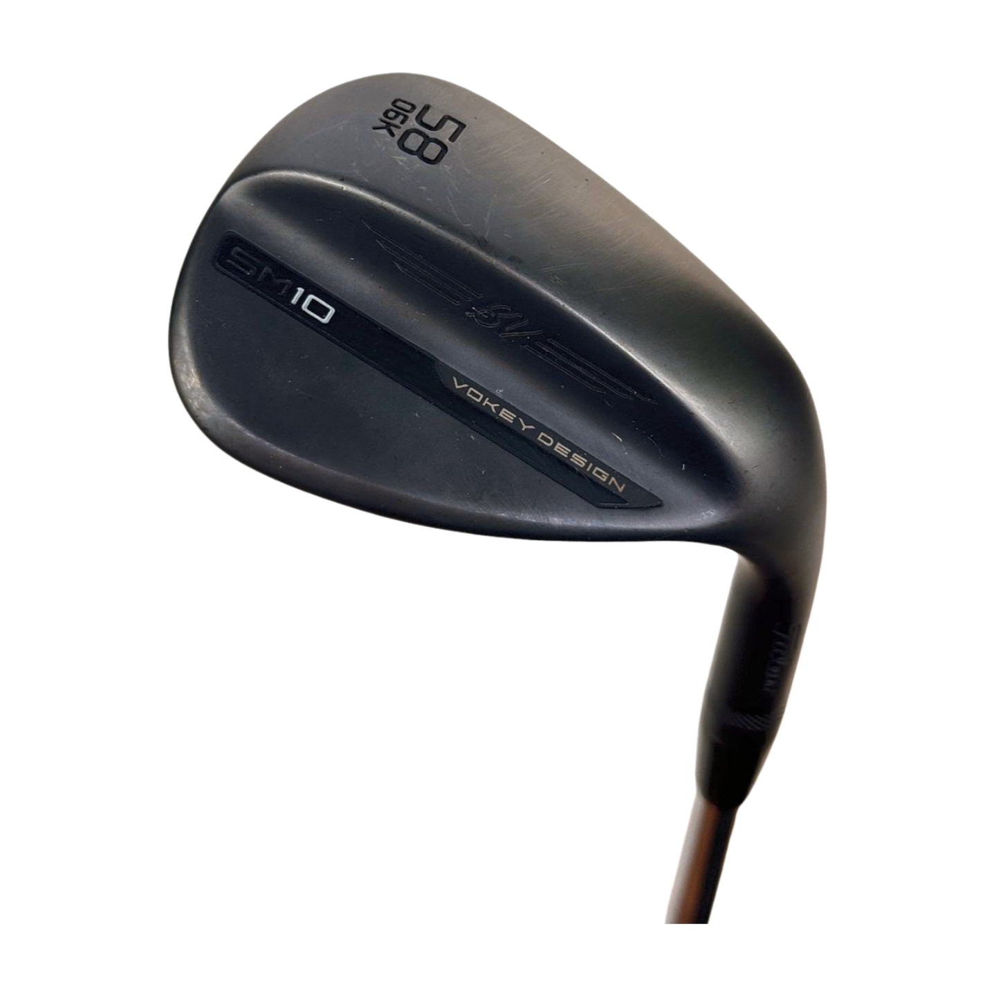 TITLEIST VOKEY SM10 BLACK 58° 6 BOUNCE K GRIND WEDGE FLEX RH 35”