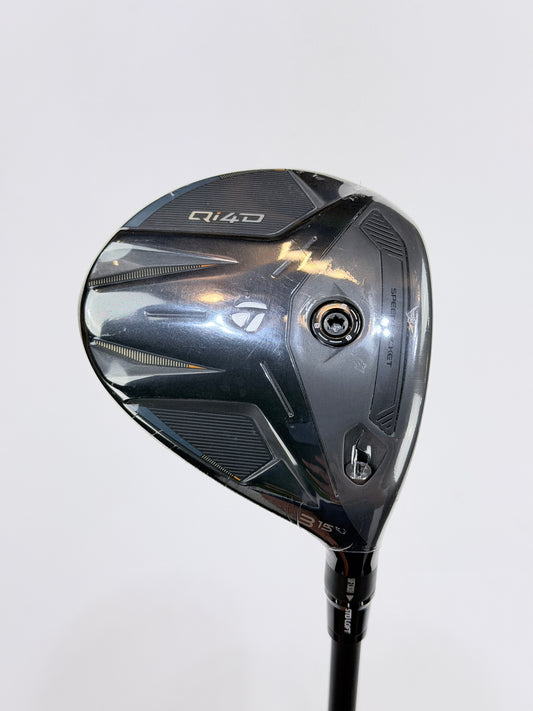 TAYLORMADE QI4D 3 WOOD 15° S FLEX RH 43”