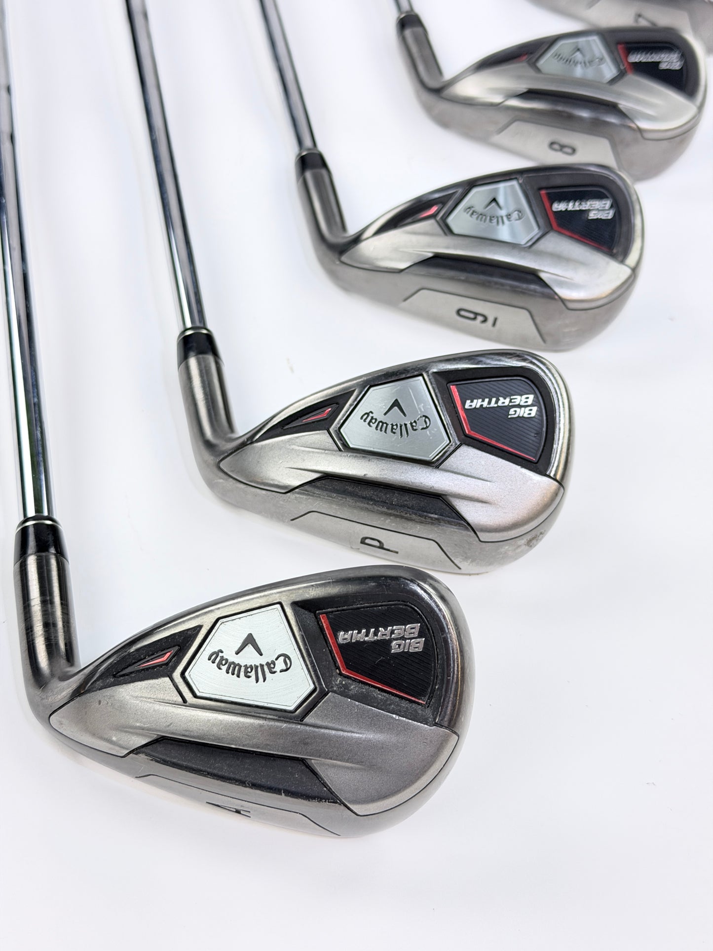 CALLAWAY BIG BERTHA 5H-PW AW R FLEX RH +.25”