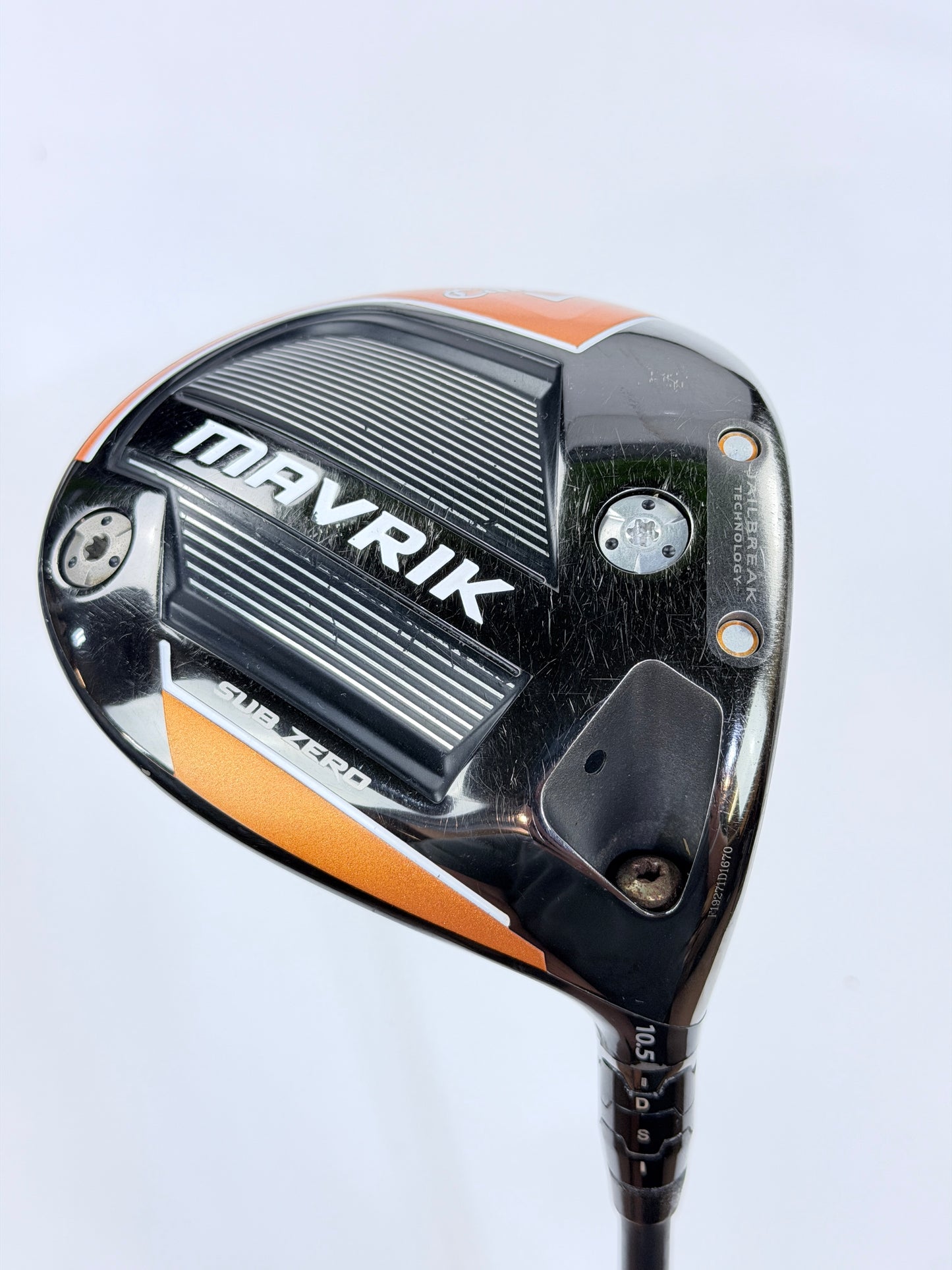 CALLAWAY MAVRIK SUB ZERO 10.5° DRIVER X FLEX RH 44”
