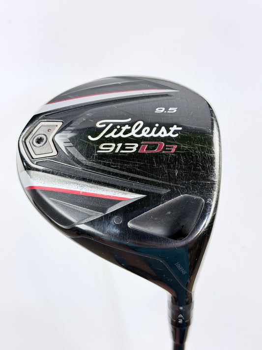 TITLEIST 913 D3 DRIVER 9.5° S FLEX RH 44”