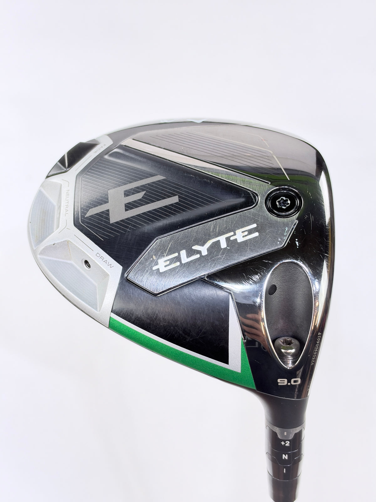 CALLAWAY ELYTE DRIVER 9° S FLEX RH UPGRADED SHAFT 44.75”
