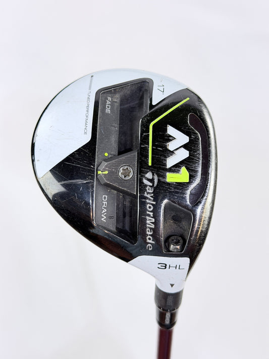 TAYLORMADE M1 3 WOOD HL 17° R FLEX RH 42”