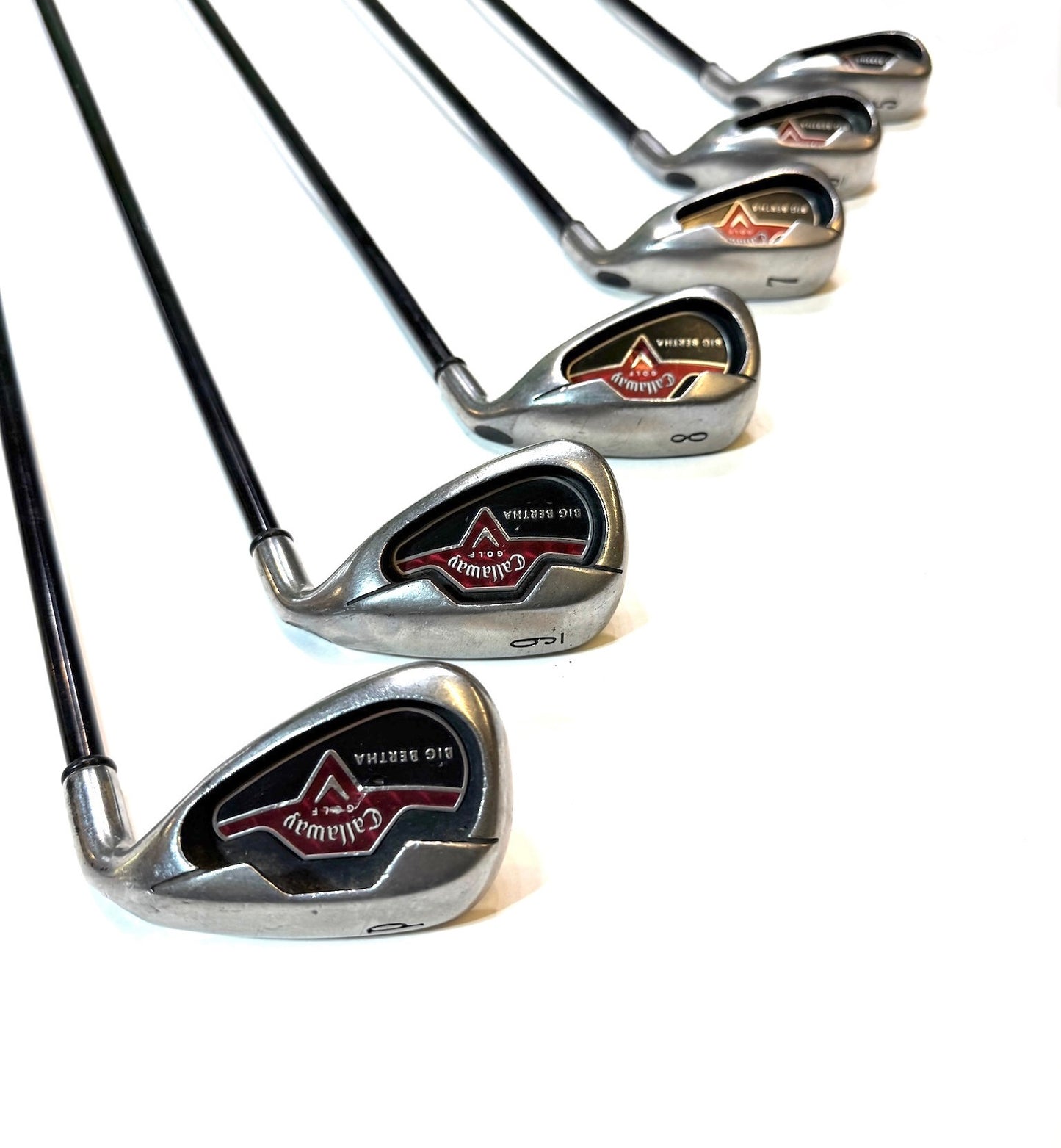 CALLAWAY BIG BERTHA IRON SET 5-PW R FLEX RH