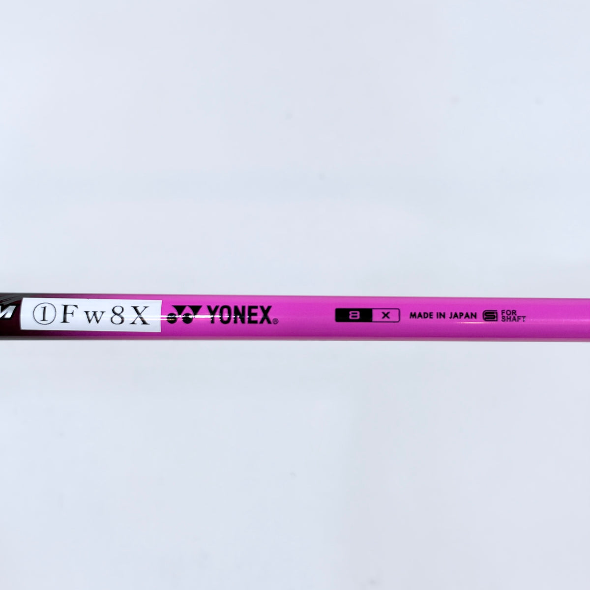 YONEX REXIS KAIZA-M 8X PINK DRIVER SHAFT 46” NEW