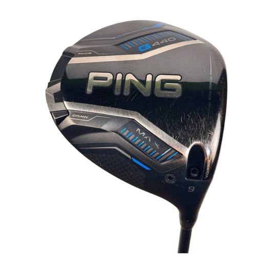 PING G440 MAX DRIVER 9° STIFF FLEX RH 45.5” HC