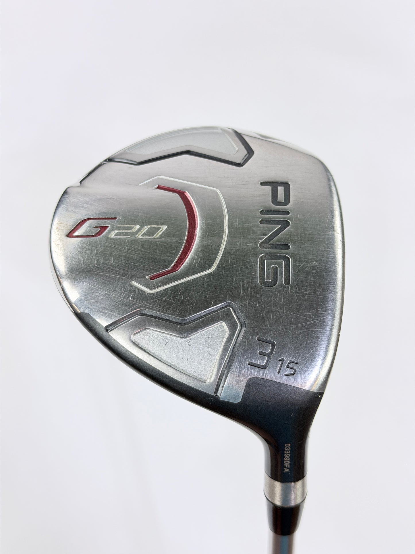 PING G20 3 WOOD 15° S FLEX RH 42.5”