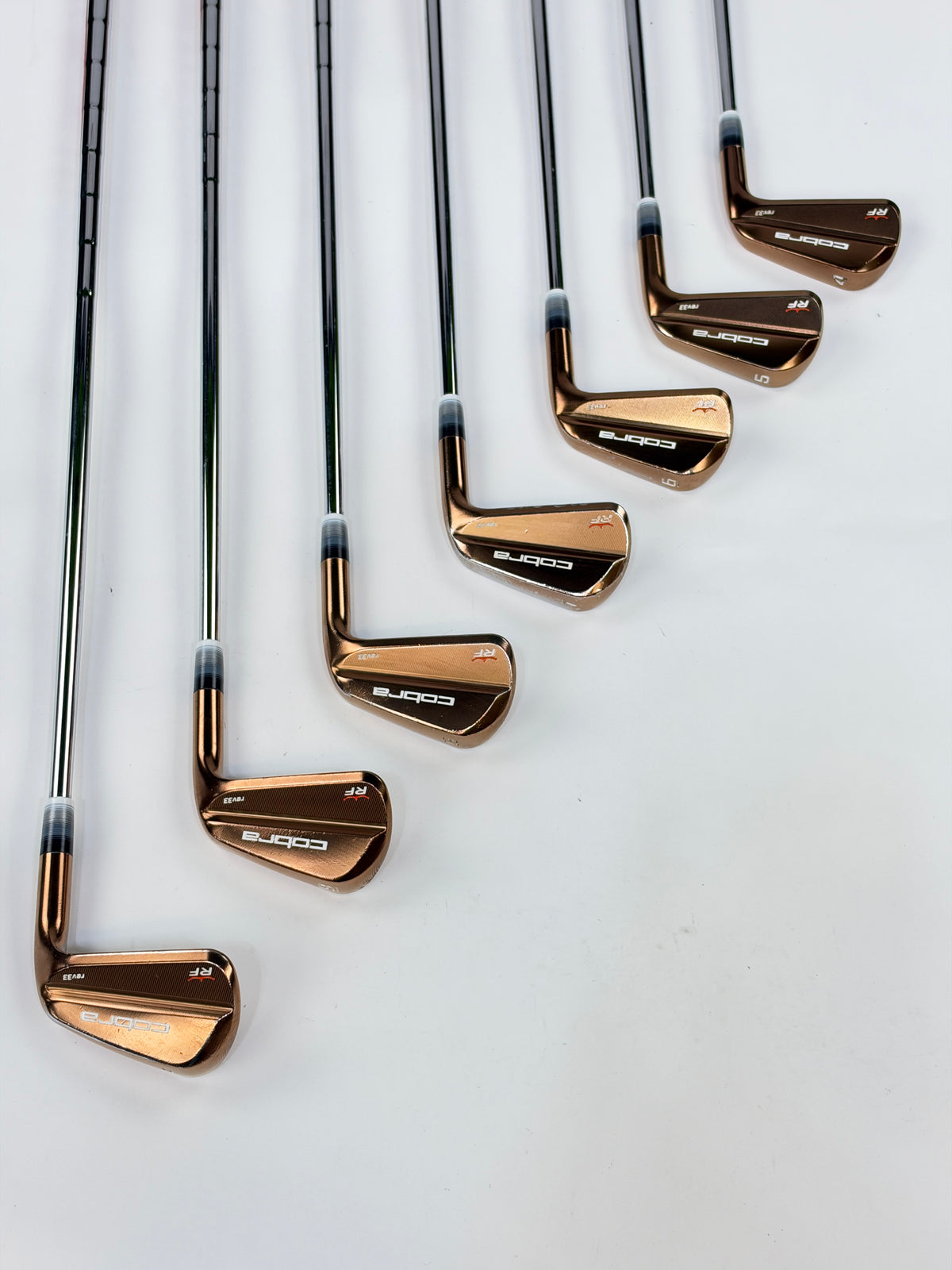 COBRA RF REV 33 SPECIAL EDITION IRON SET 4-PW X FLEX RH