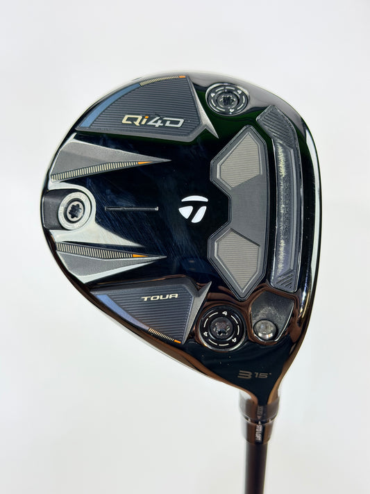 TAYLORMADE QI4D TOUR 3 WOOD 15° S FLEX RH 42.5”