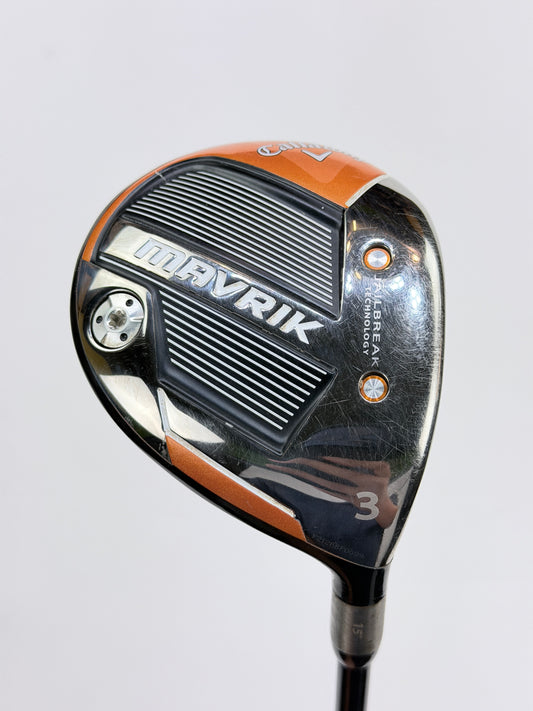 CALLAWAY MAVRIK 3 WOOD SENIOR FLEX RH 42.5”