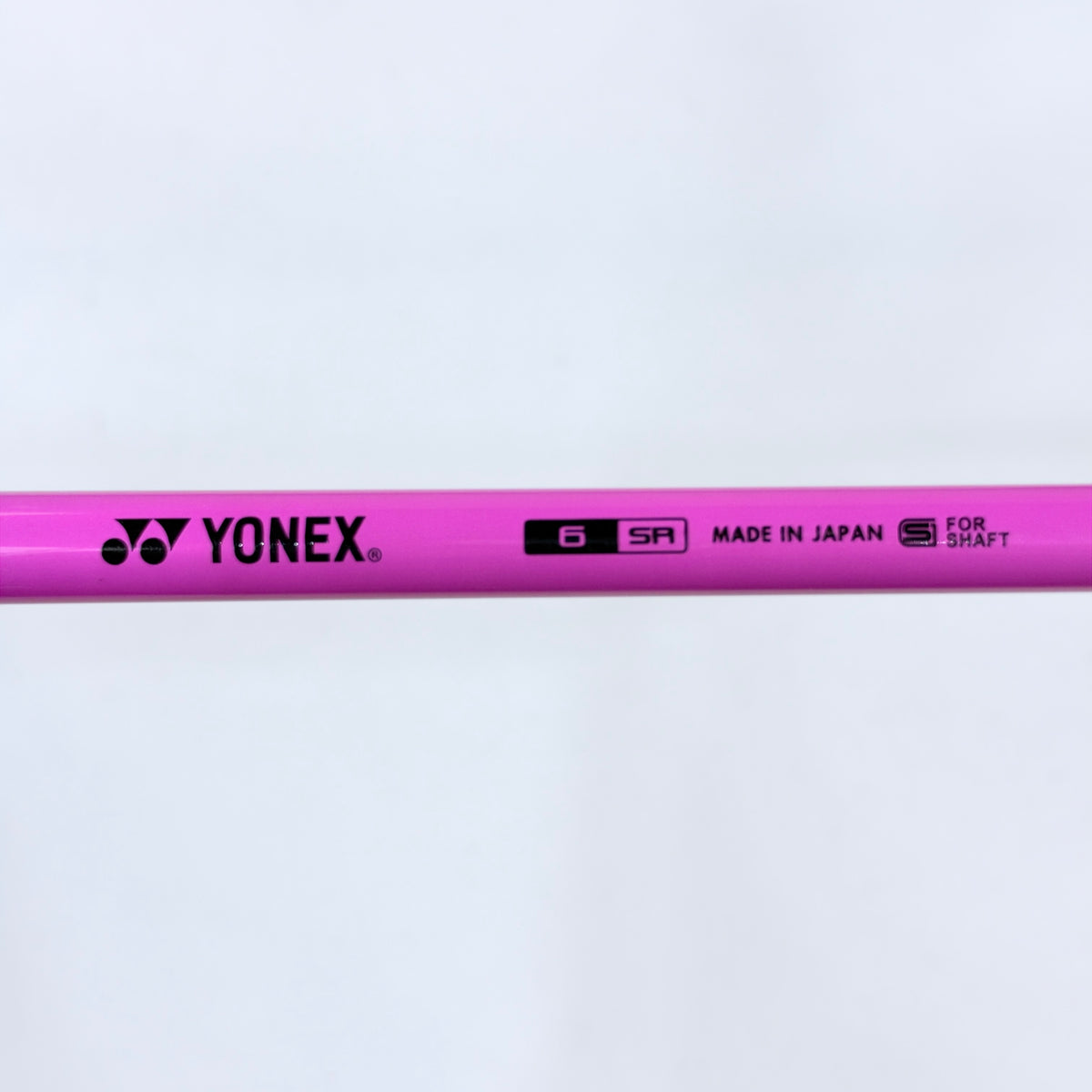 YONEX REXIS KAIZA-M 6SR PINK DRIVER SHAFT 46” NEW