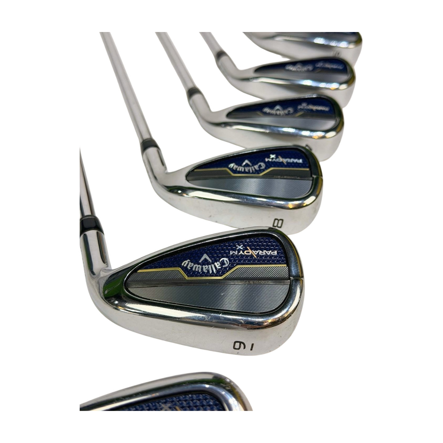 CALLAWAY PARADYM X IRON SET 5-PW AW REGULAR FLEX RH