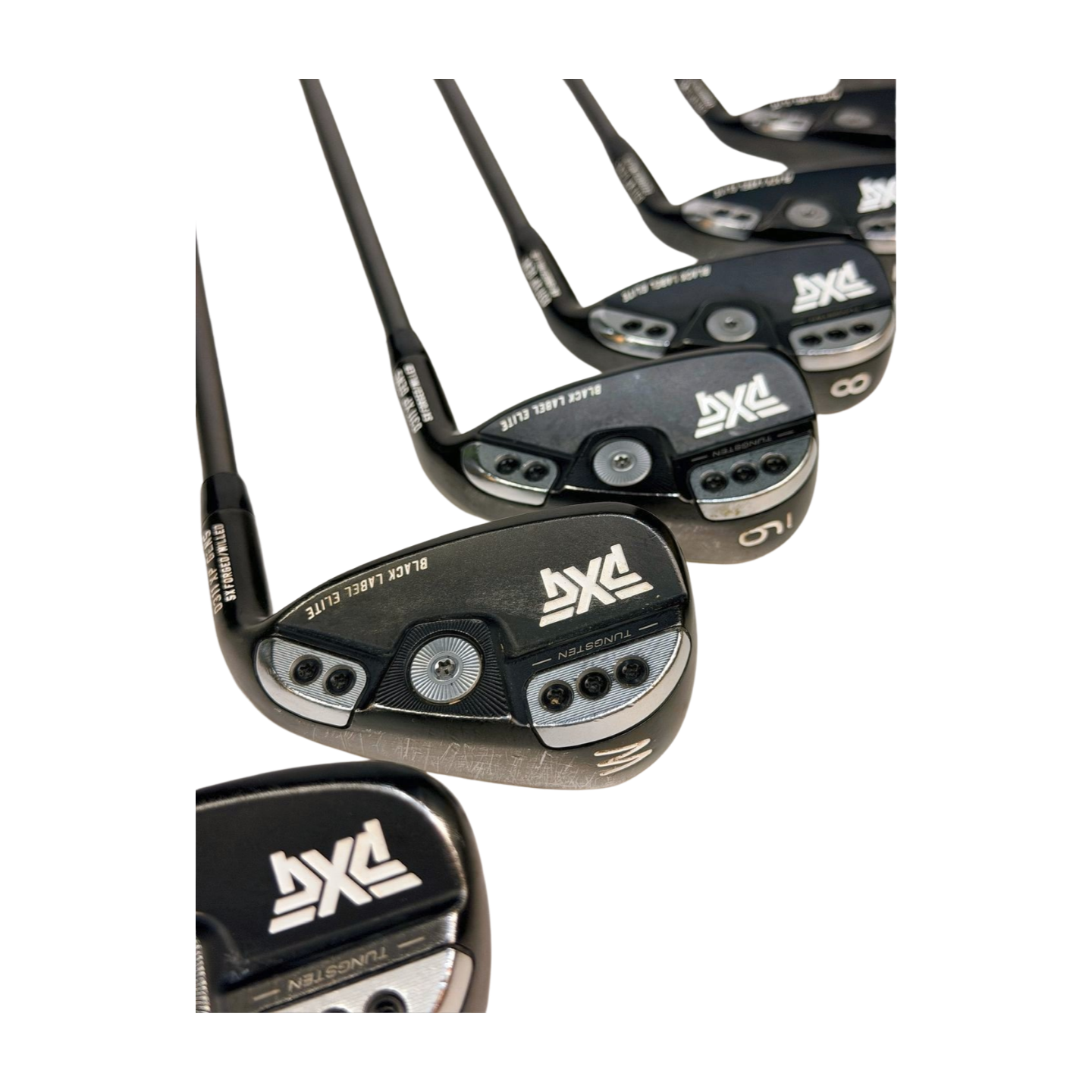 PXG 0311 XP GEN5 BLACK LABEL ELITE 5-PW GW S FLEX RH