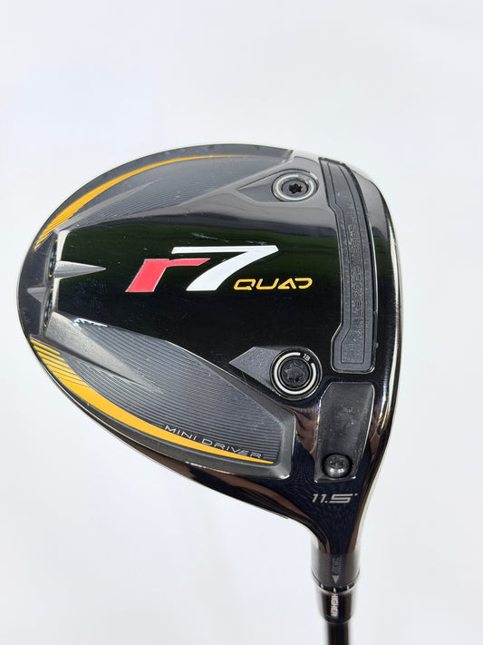 TAYLORMADE R7 QUAD 11.5° MINI DRIVER S FLEX RH 43.25”