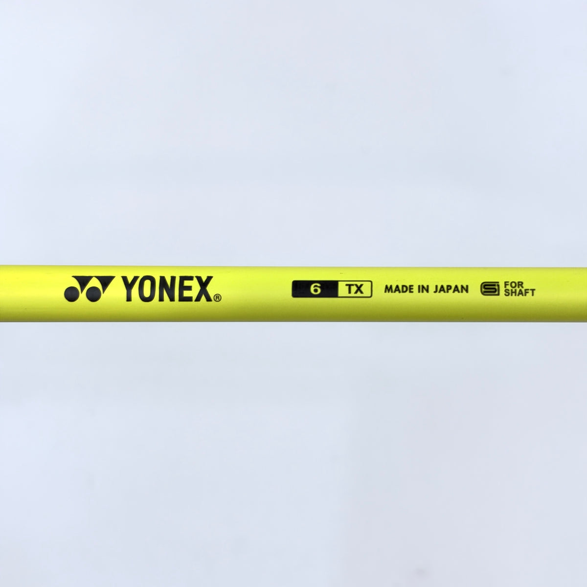 YONEX REXIS KAIZA-H 6TX YELLOW DRIVER SHAFT 46” NEW