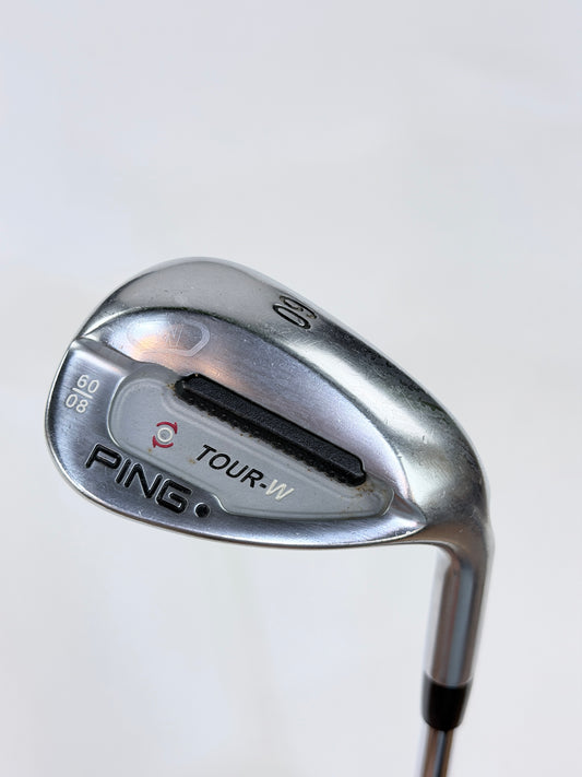 PING TOUR W BLACK DOT WEDGE 60° S FLEX RH 35”