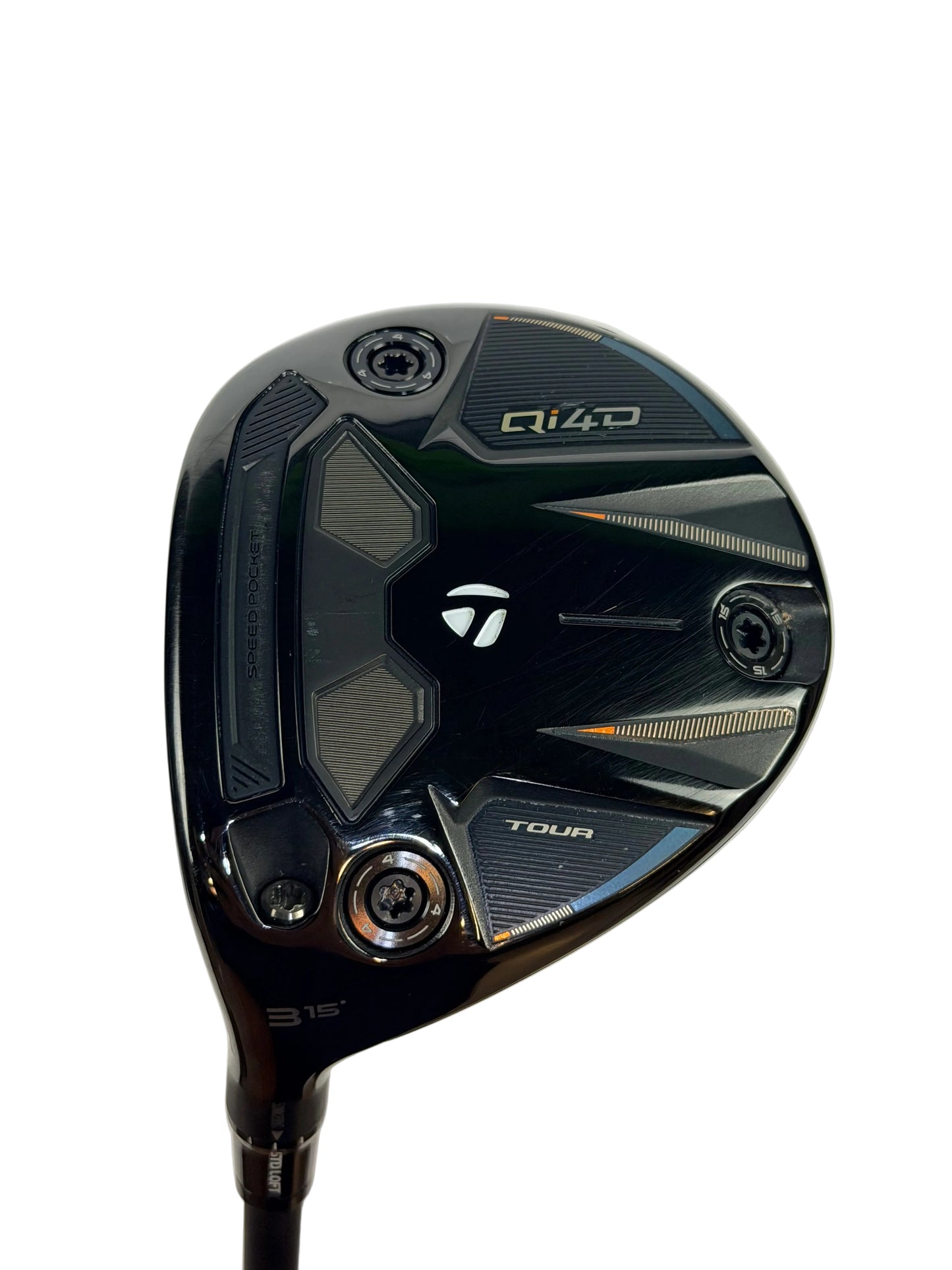 TAYLORMADE QI4D TOUR 3 WOOD 15° S FLEX LH 41.5”