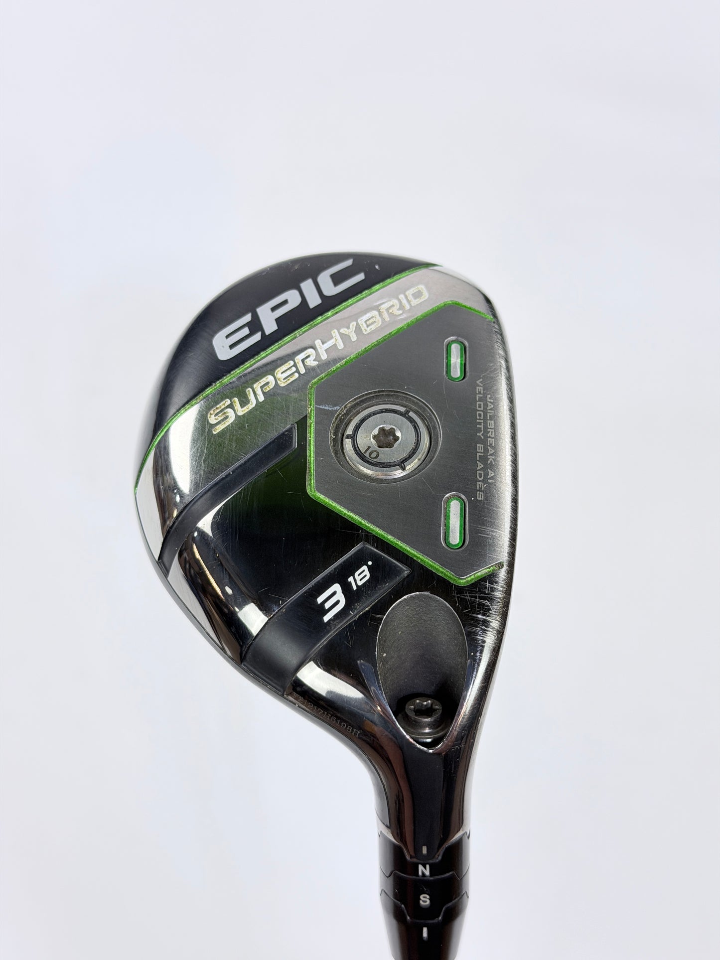 CALLAWAY EPIC SUPER HYBRID 3 HYBRID 18° SENIOR FLEX RH 40.5”