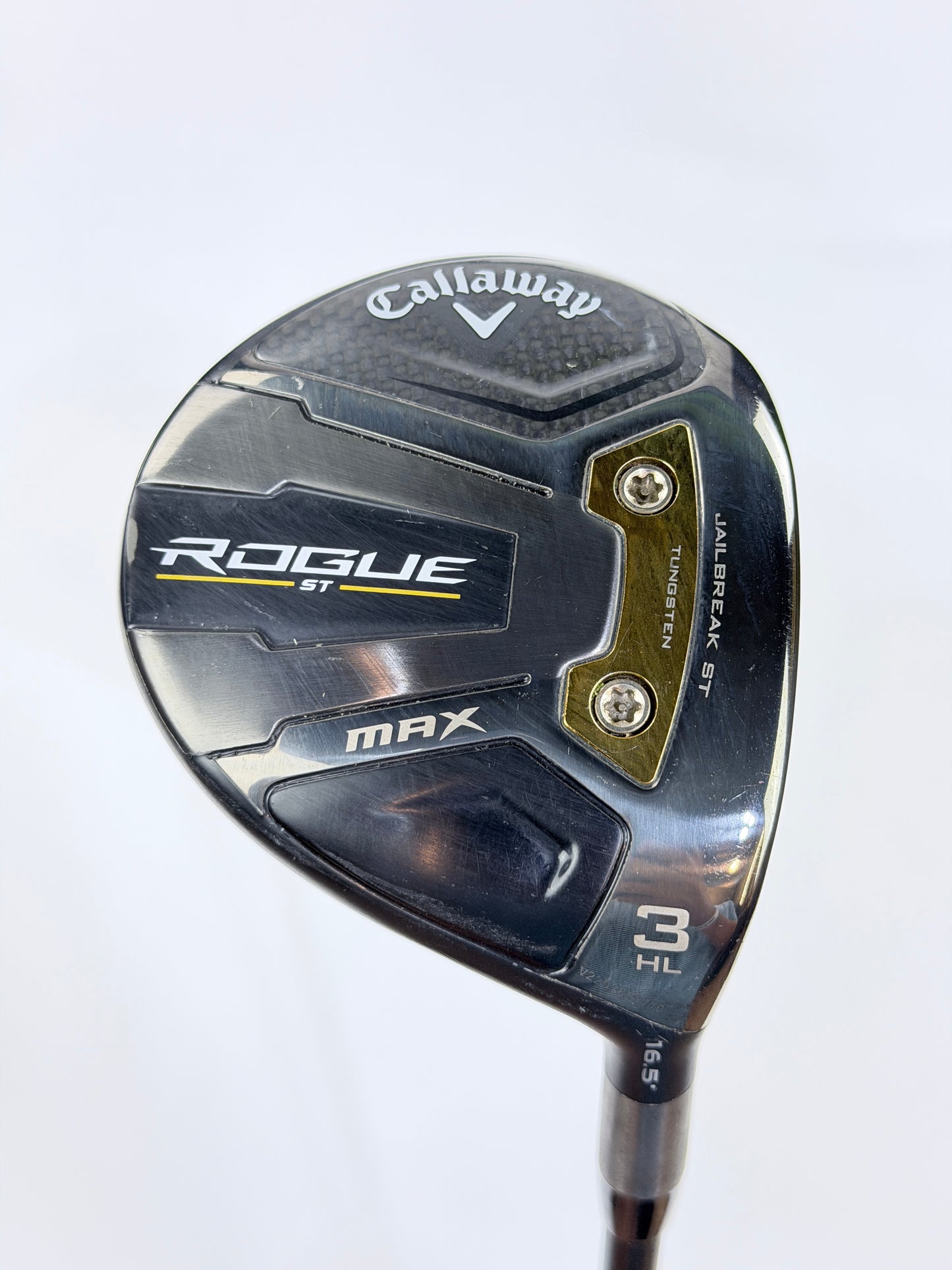CALLAWAY ROGUE ST MAX 16.5° HL 3 WOOD SENIOR FLEX RH 42.5”
