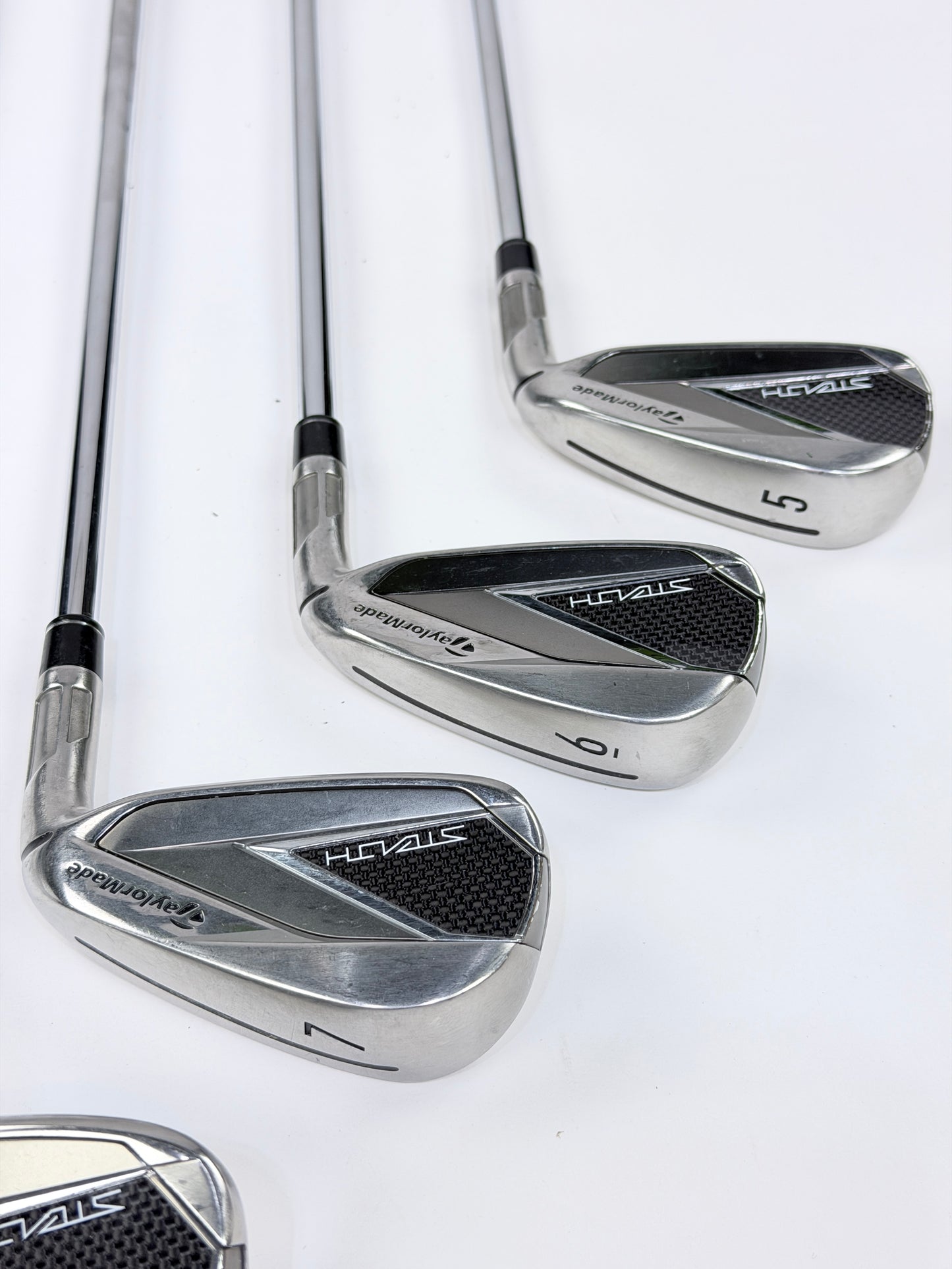 TAYLORMADE STEALTH IRON SET 5-PW AW S FLEX RH