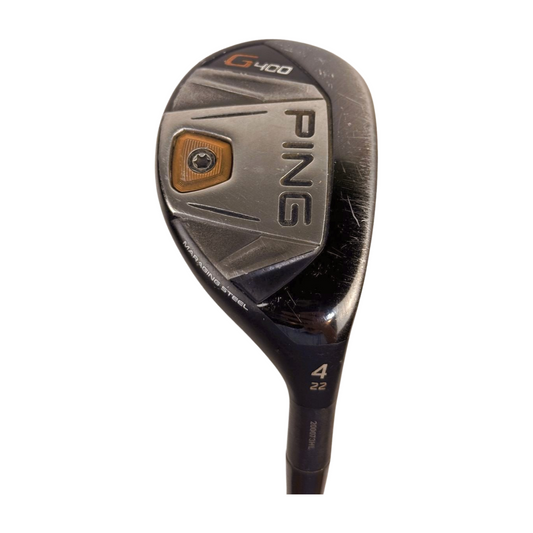 PING G400 4 HYBRID 22° R FLEX RH 39.5”