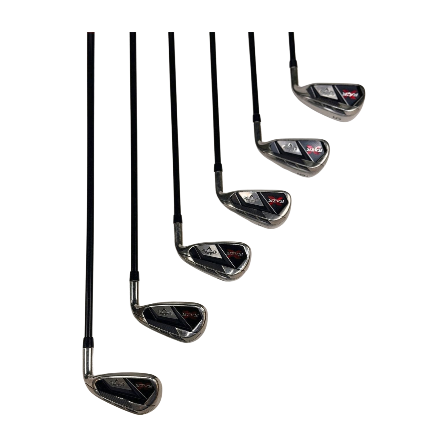 CALLAWAY RAZR X IRON SET 5-PW SENIOR FLEX RH