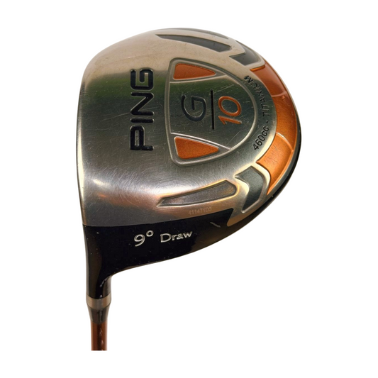 PING G10 DRAW DRIVER 9° R FLEX LH 45.5”