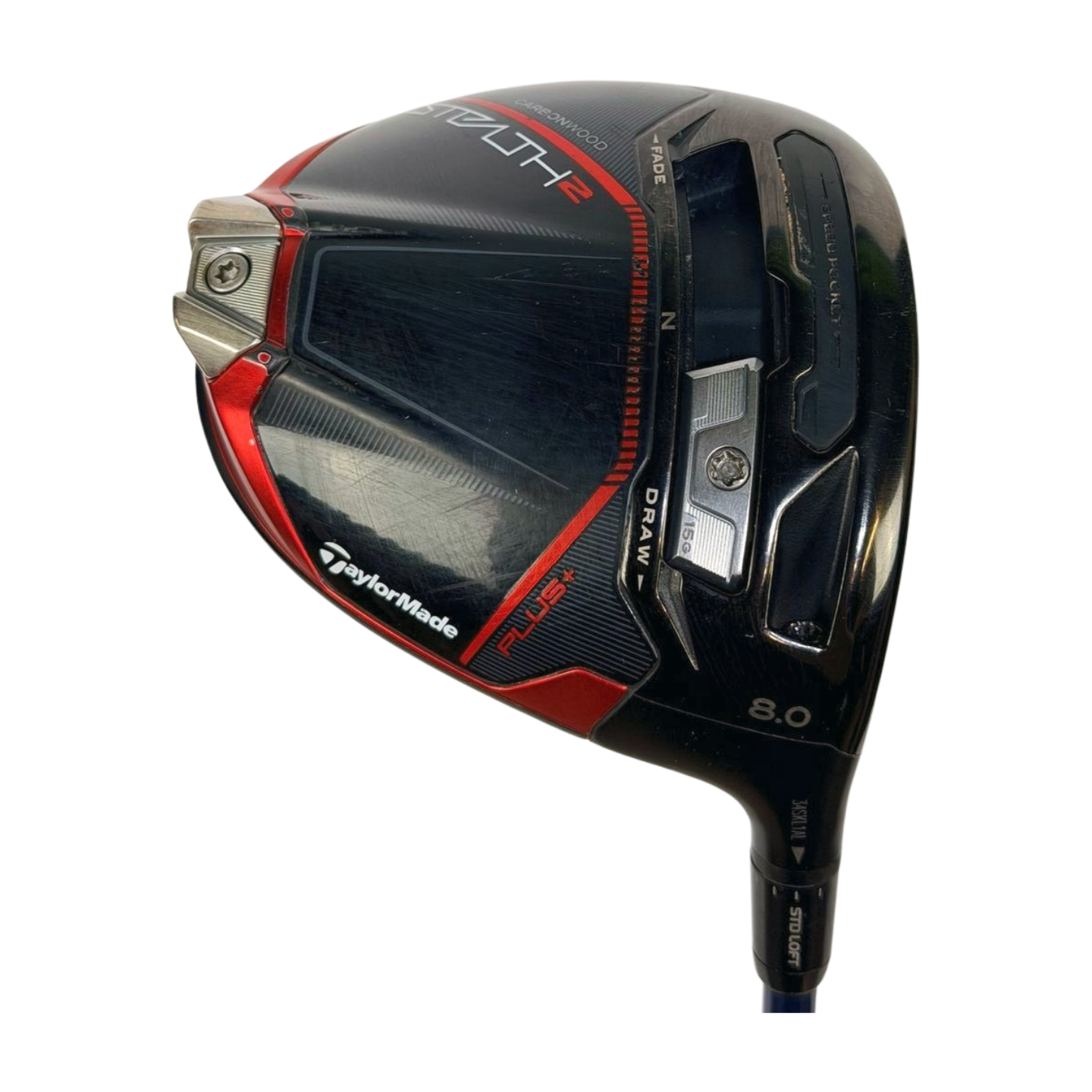 TAYLORMADE STEALTH 2 PLUS DRIVER 8° S FLEX RH 45.25”