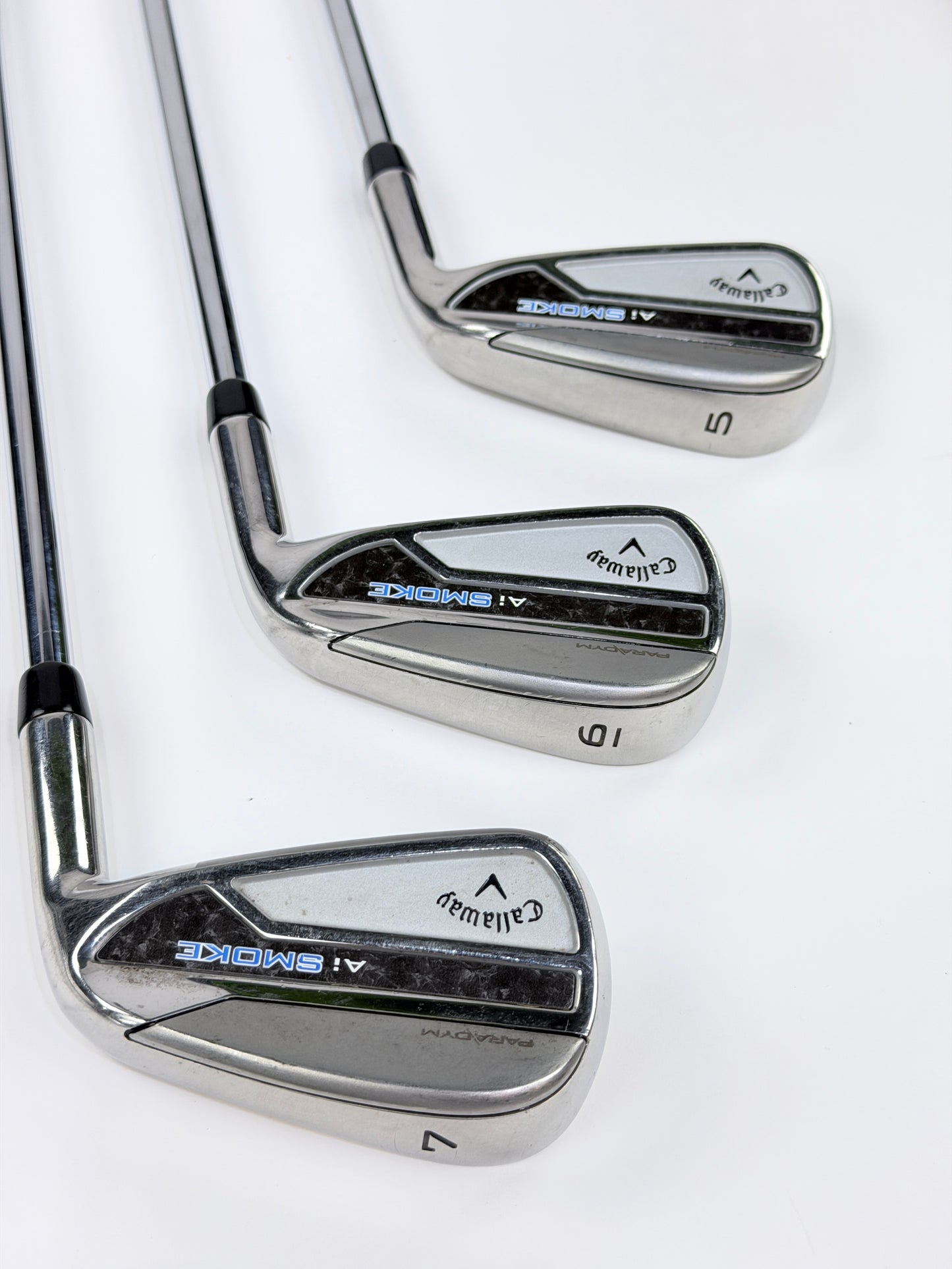 CALLAWAY AI SMOKE IRON SET 5-PW AW R FLEX RH