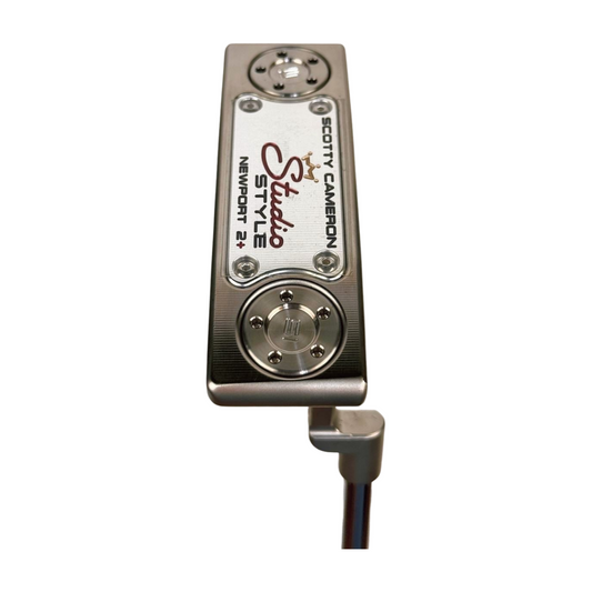 NEW SCOTTY CAMERON STUDIO STYLE NEWPORT 2 PLUS PUTTER RH 34”