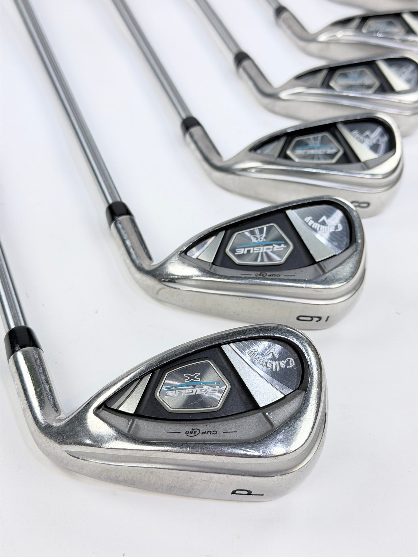 CALLAWAY CF18 ROGUE X IRON SET 5-PW S FLEX RH +.5”