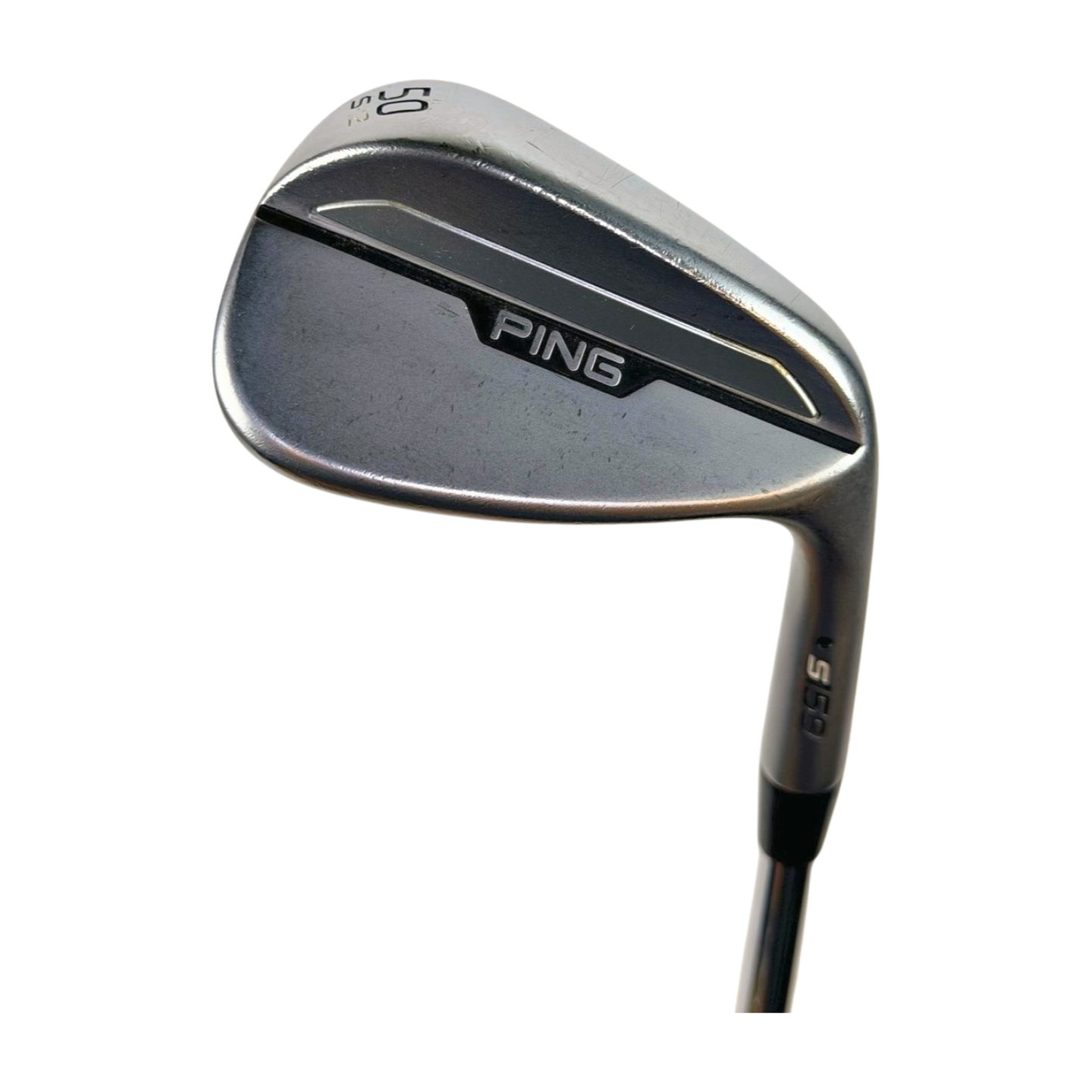 PING S159 BLACK DOT WEDGE 50° S FLEX RH 35.5”