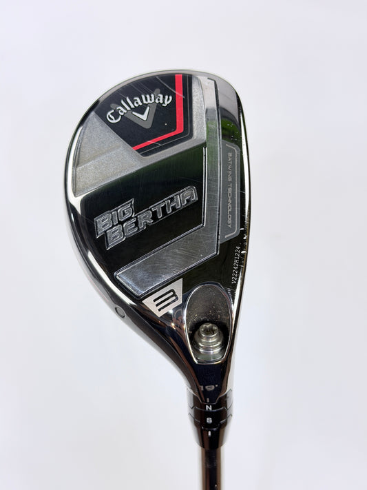 CALLAWAY BIG BERTHA 3 HYBRID 19° R FLEX RH 40.25”