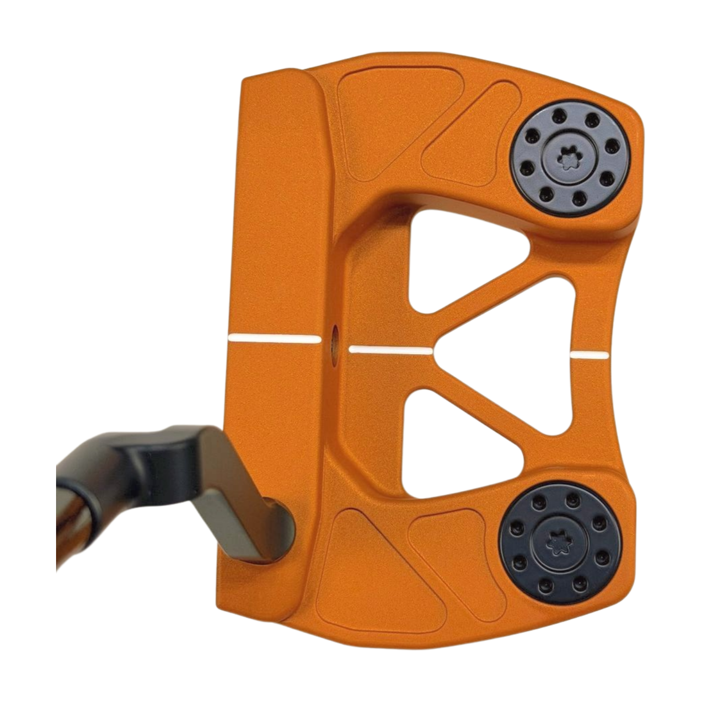 VOID GOLF GOLIATH PUTTER METALLIC ORANGE RH 35” NEW