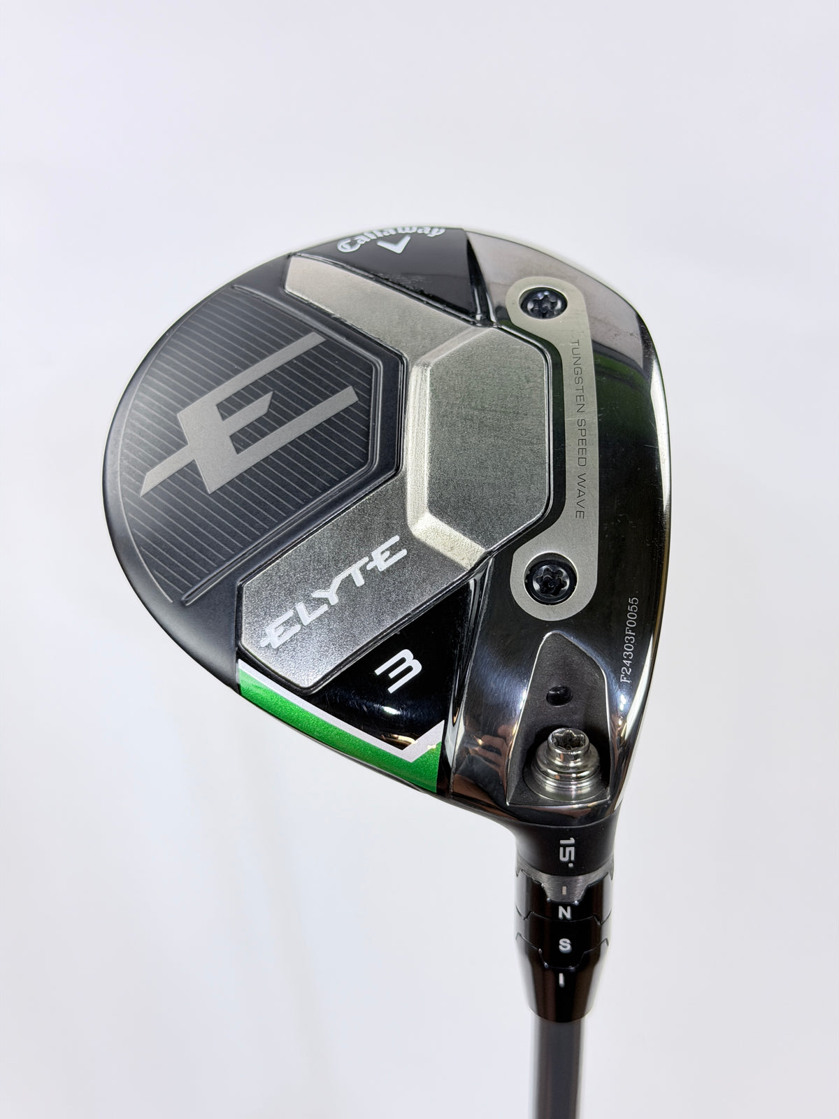 CALLAWAY ELYTE 3 WOOD 15° S FLEX RH 42.75”