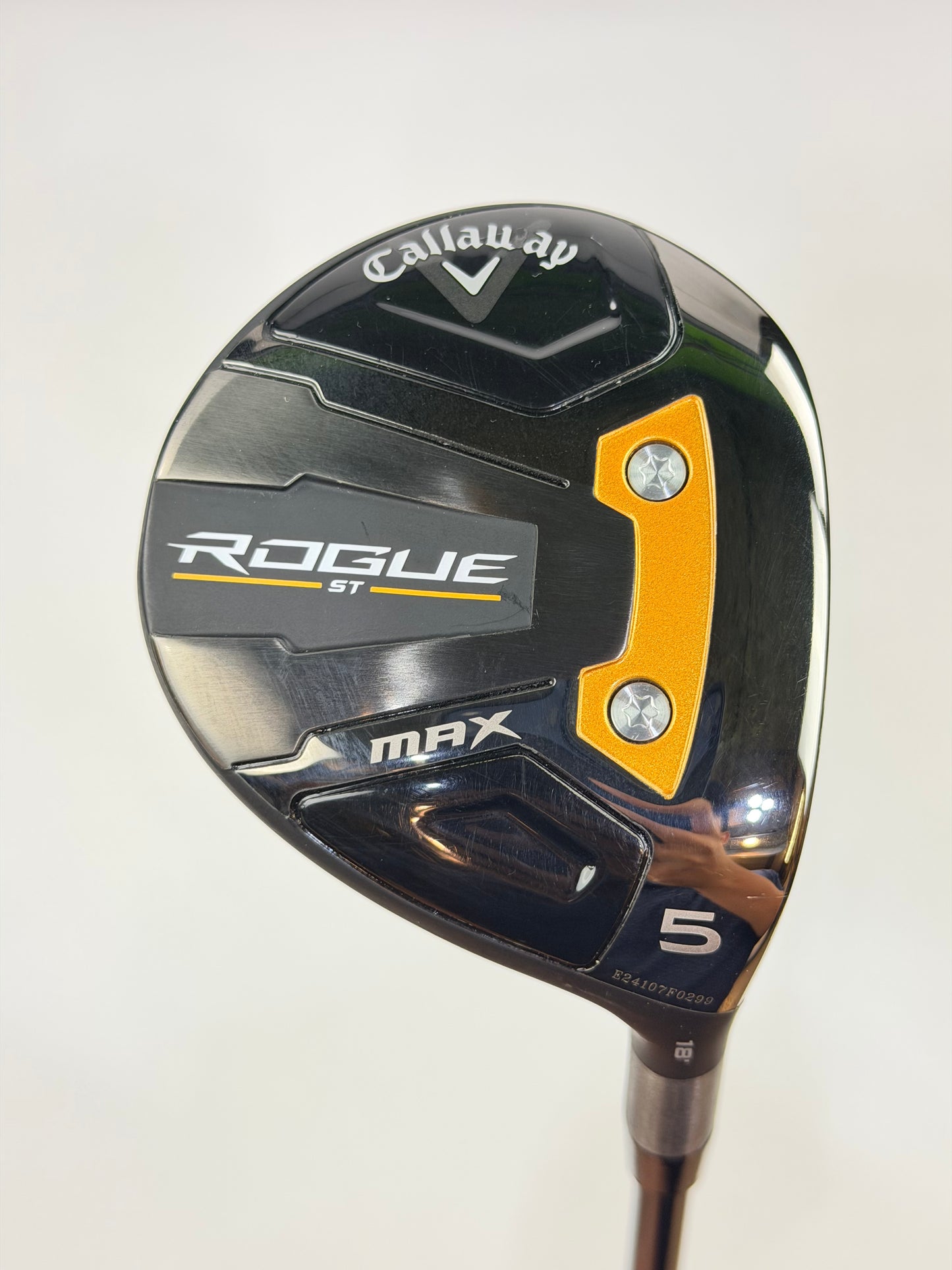 CALLAWAY ROGUE ST MAX 5 WOOD 18° S FLEX RH 42.25”