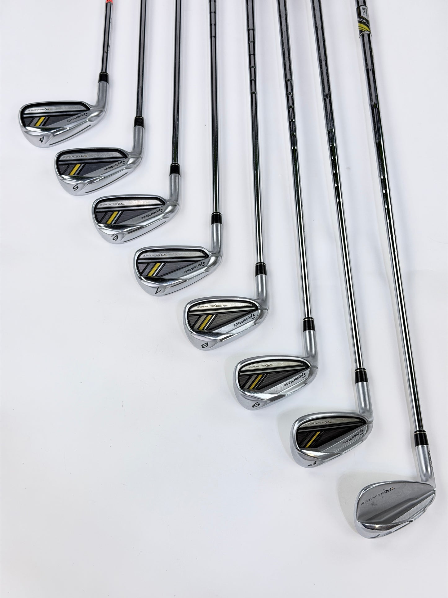 TAYLORMADE R BLADEZ IRON SET 4-PW AW R FLEX LH +.25”